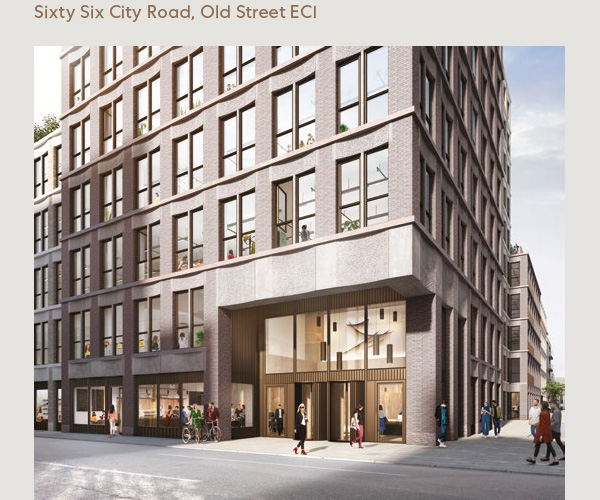 Sixty Six City Road, Old Street EC1